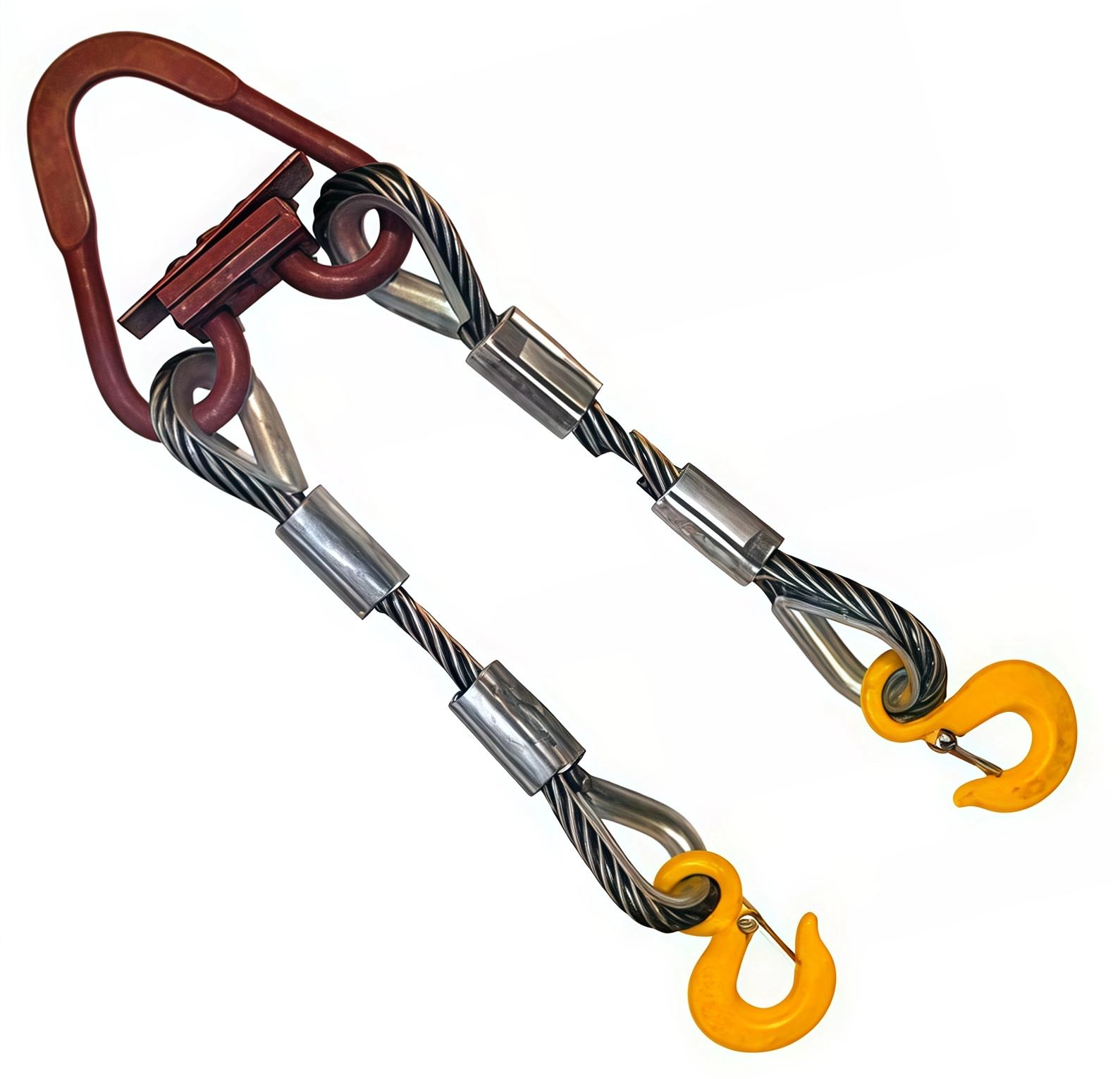 Строп канатный двухветвевой 2СК-0.63т 6.5м (опрессовка)